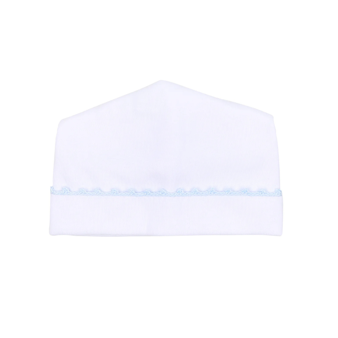 Baby Joy Hat with Crochet Trim