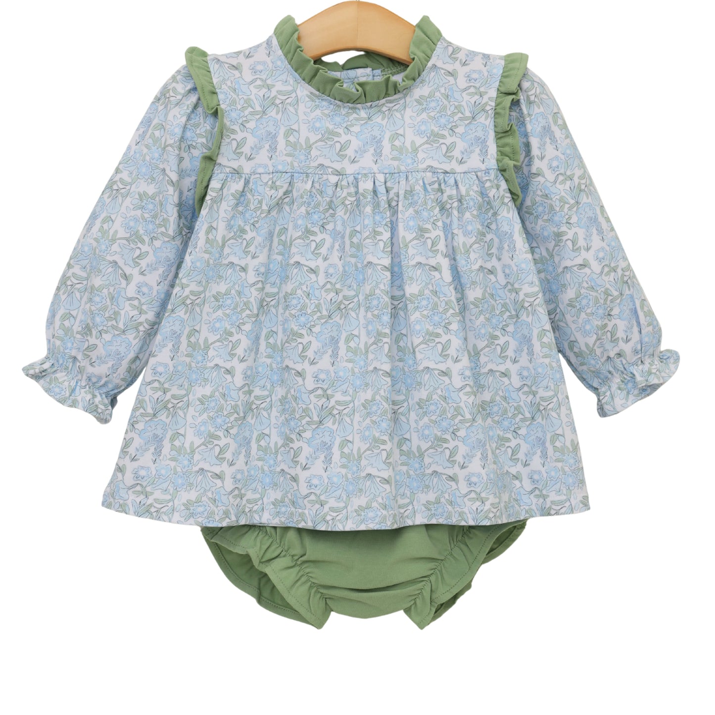Basin Floral Hallie Diaper Set - PREORDER