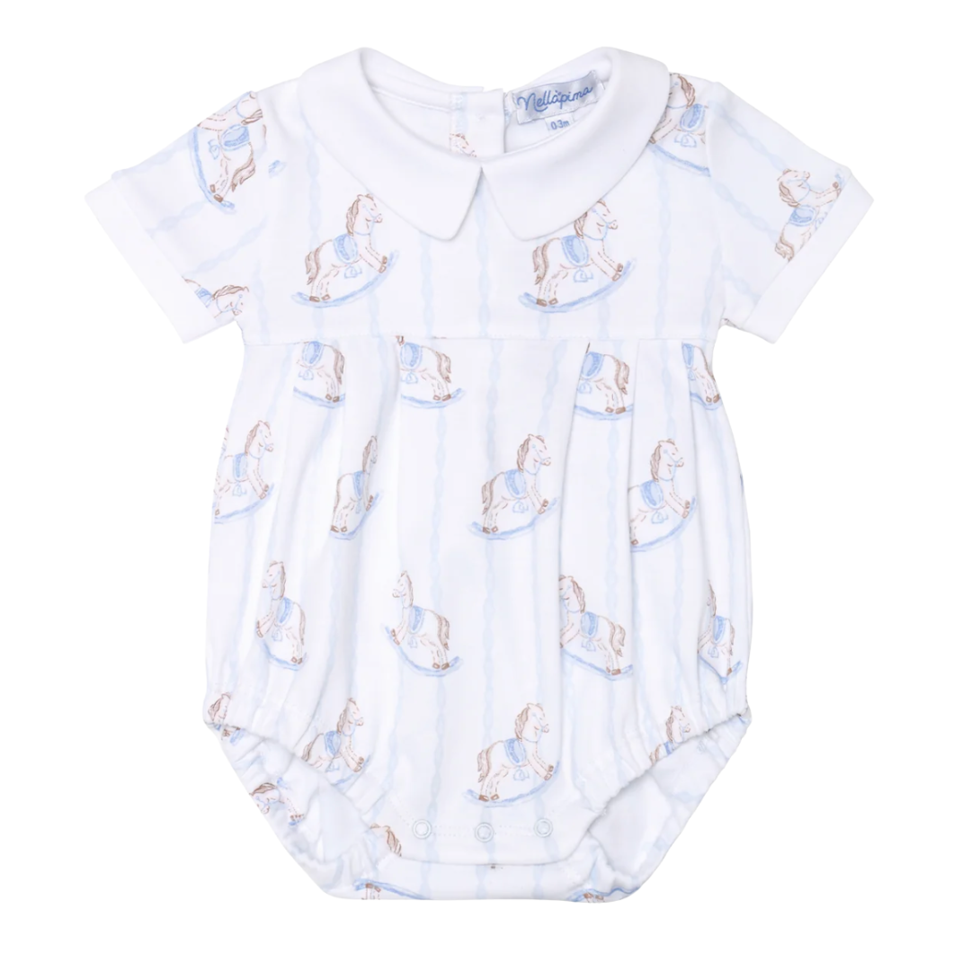 Blue Rocking Horse Bubble