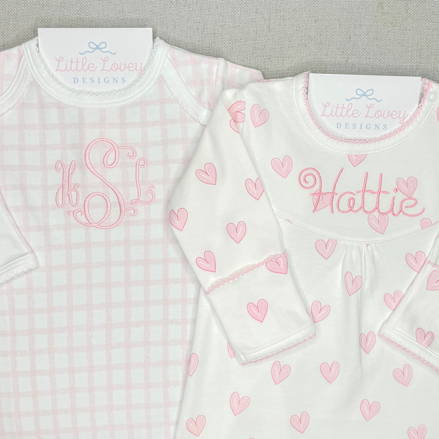 Heart Print Gown