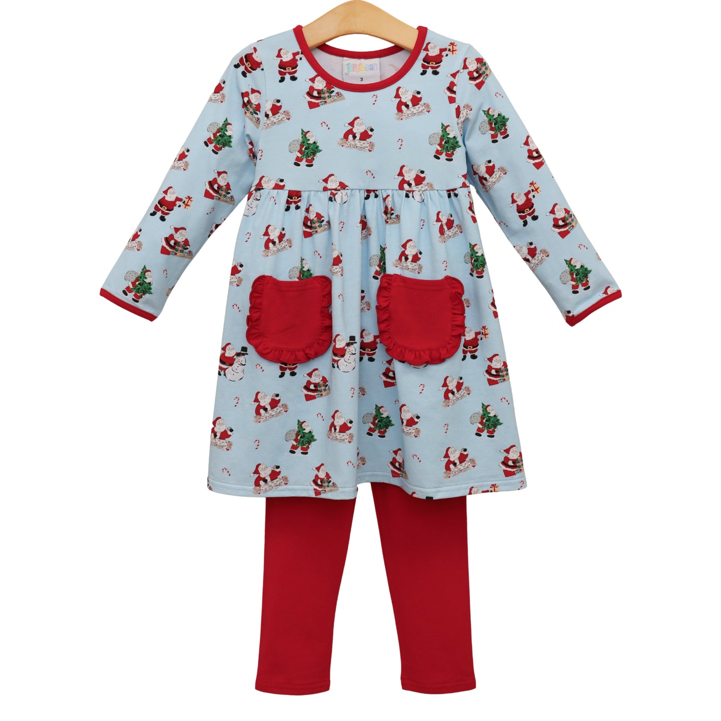 Here Comes Santa Claus Reese Pants Set - PREORDER