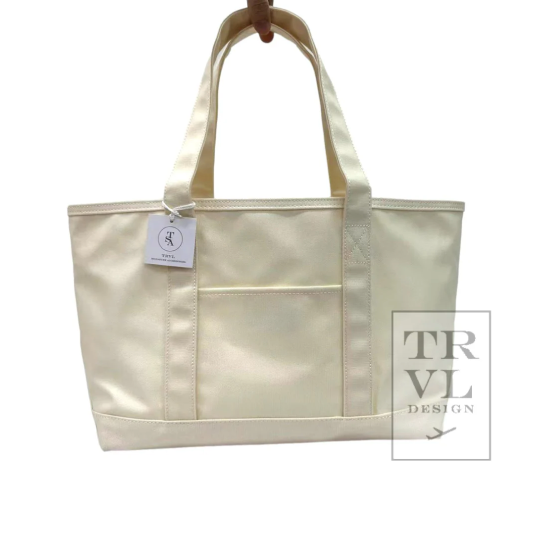 Medium Tote - Coated Canvas