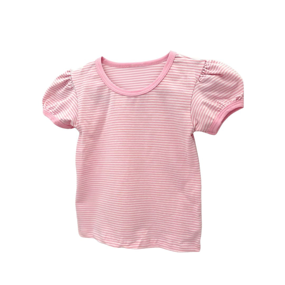 Pink Puff Short Sleeve Shirt