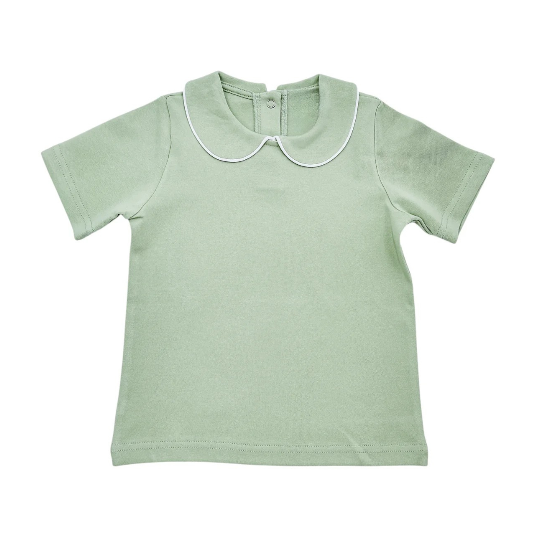 Piped Collared Shirt