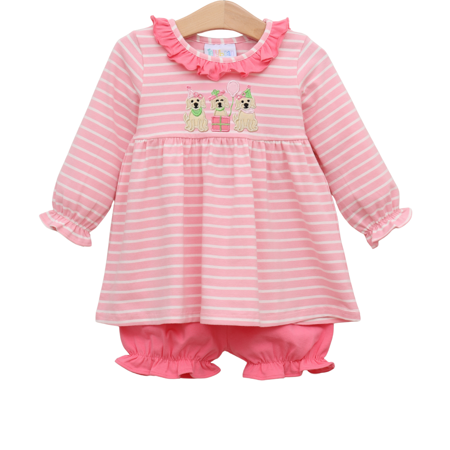 Puppy Party Ruffle Bloomer Set - PREORDER