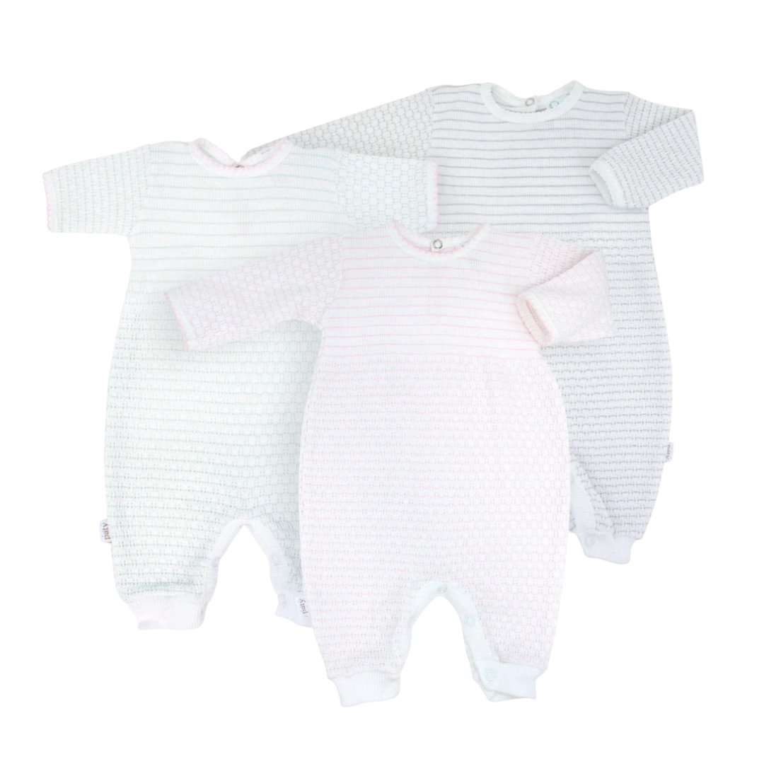 Short Sleeve Pinstripe Romper