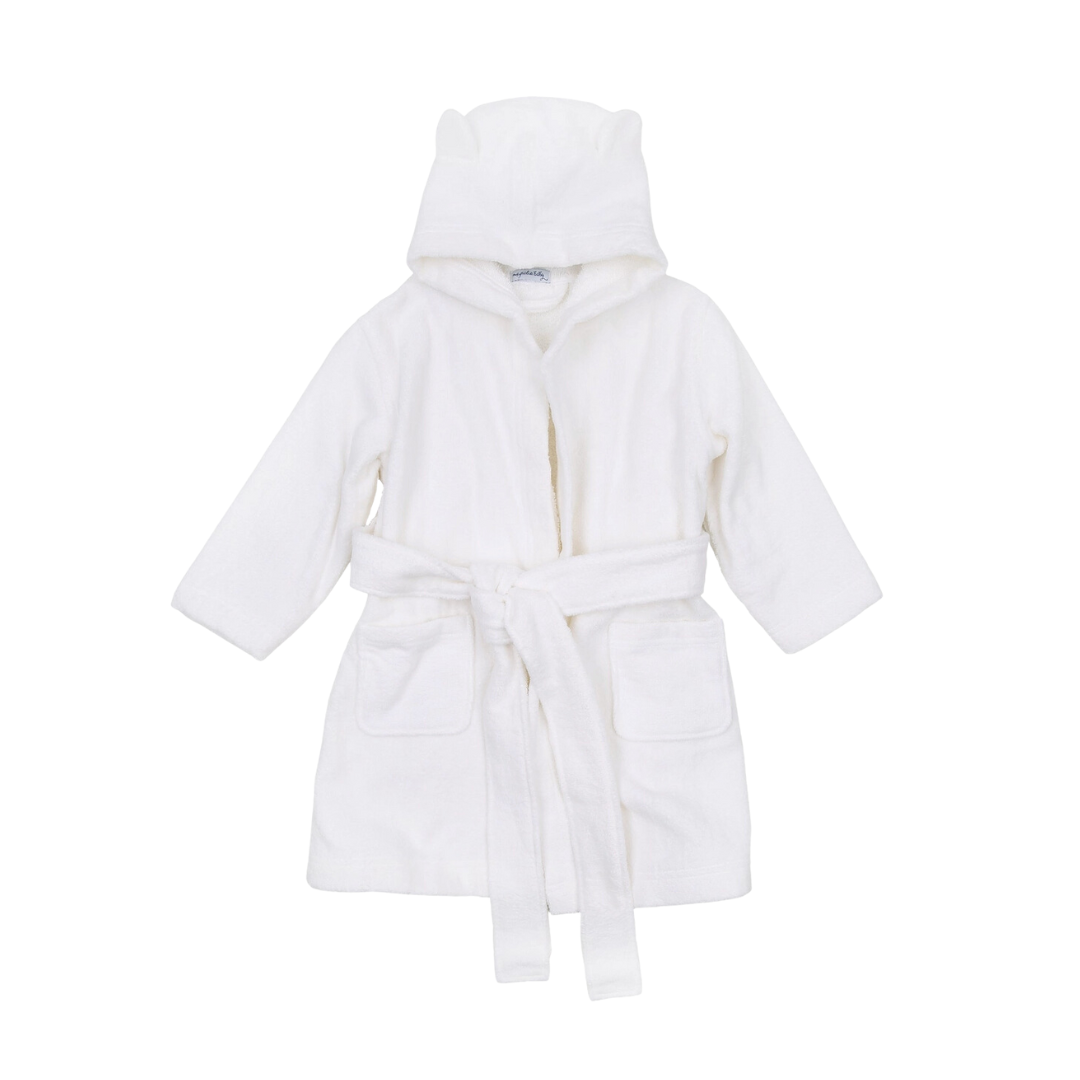 Solid Essentials White Bathrobe