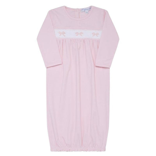 Bow Smocked Gown