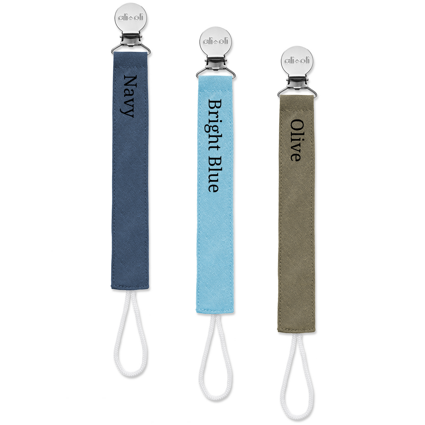 Embroidered Pacifier Clip