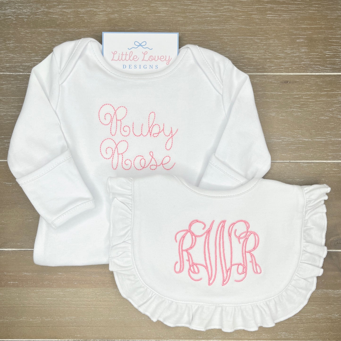 Personalized Baby Gown