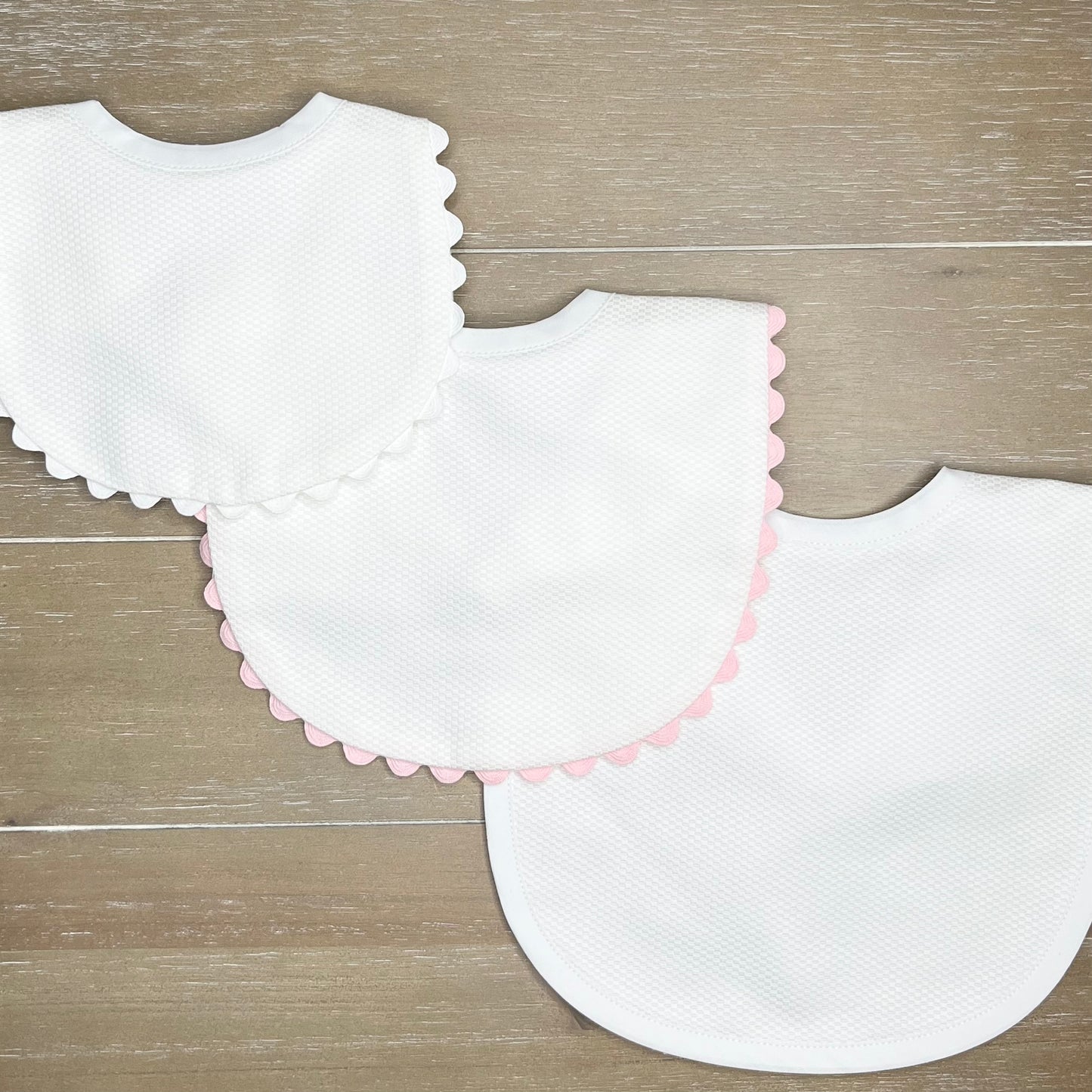 Personalized Pique Bib (Multiple Sizes)