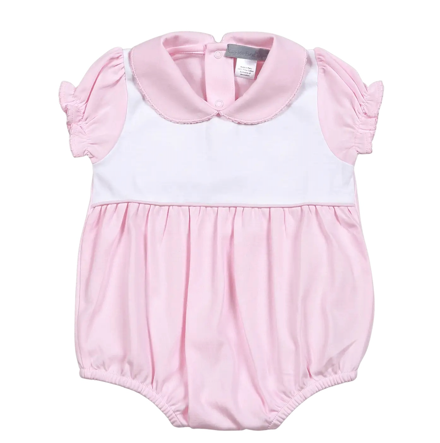 Pink and White Pima Bubble