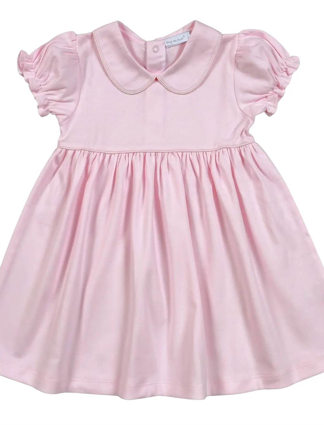 Pink Pima Dress – Little Lovey Designs - Main Image