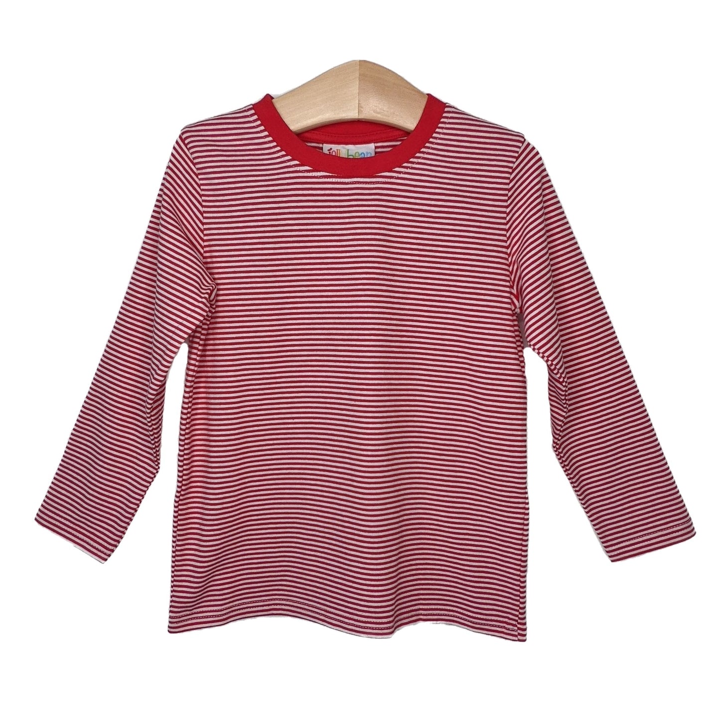 Graham Long Sleeve Shirt - Red Stripe