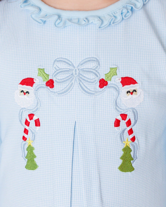 A Classic Christmas Pleat Bloomer Pants Set - PREORDER