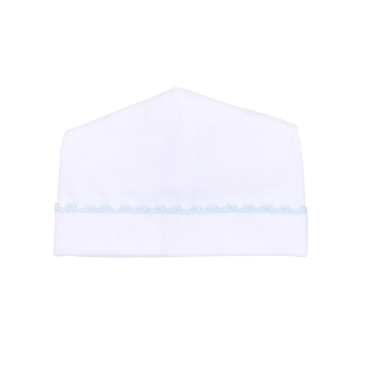 Baby Joy Hat with Crochet Trim