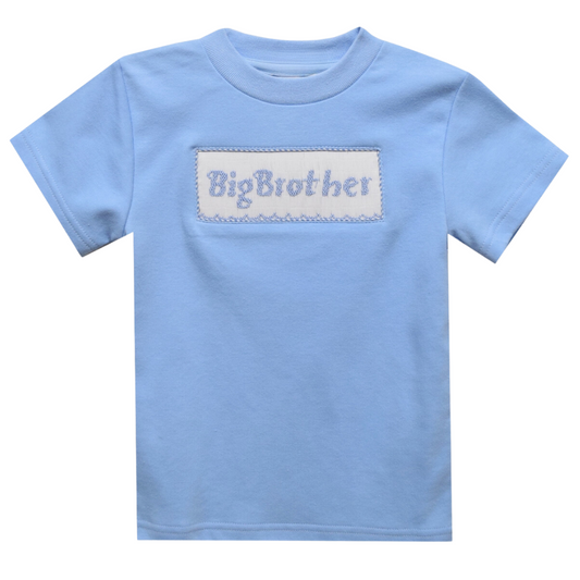 Big Brother Smocked Knit Shirt