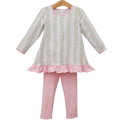 Blush and Boughs Ava Pants Set - PREORDER