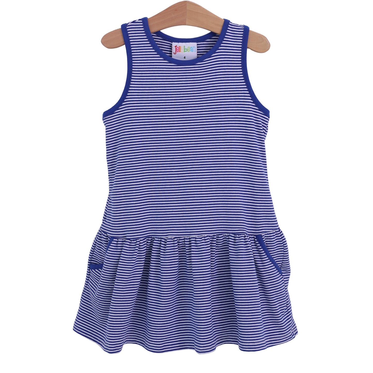 Bow Back Cheer Dress - Royal