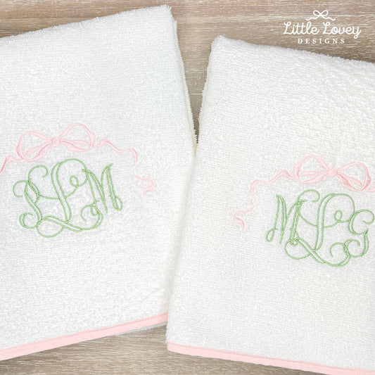 Personalized Bath Towel