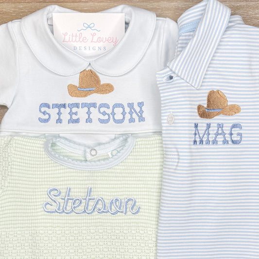 Boy Solid Color Knit Bubble