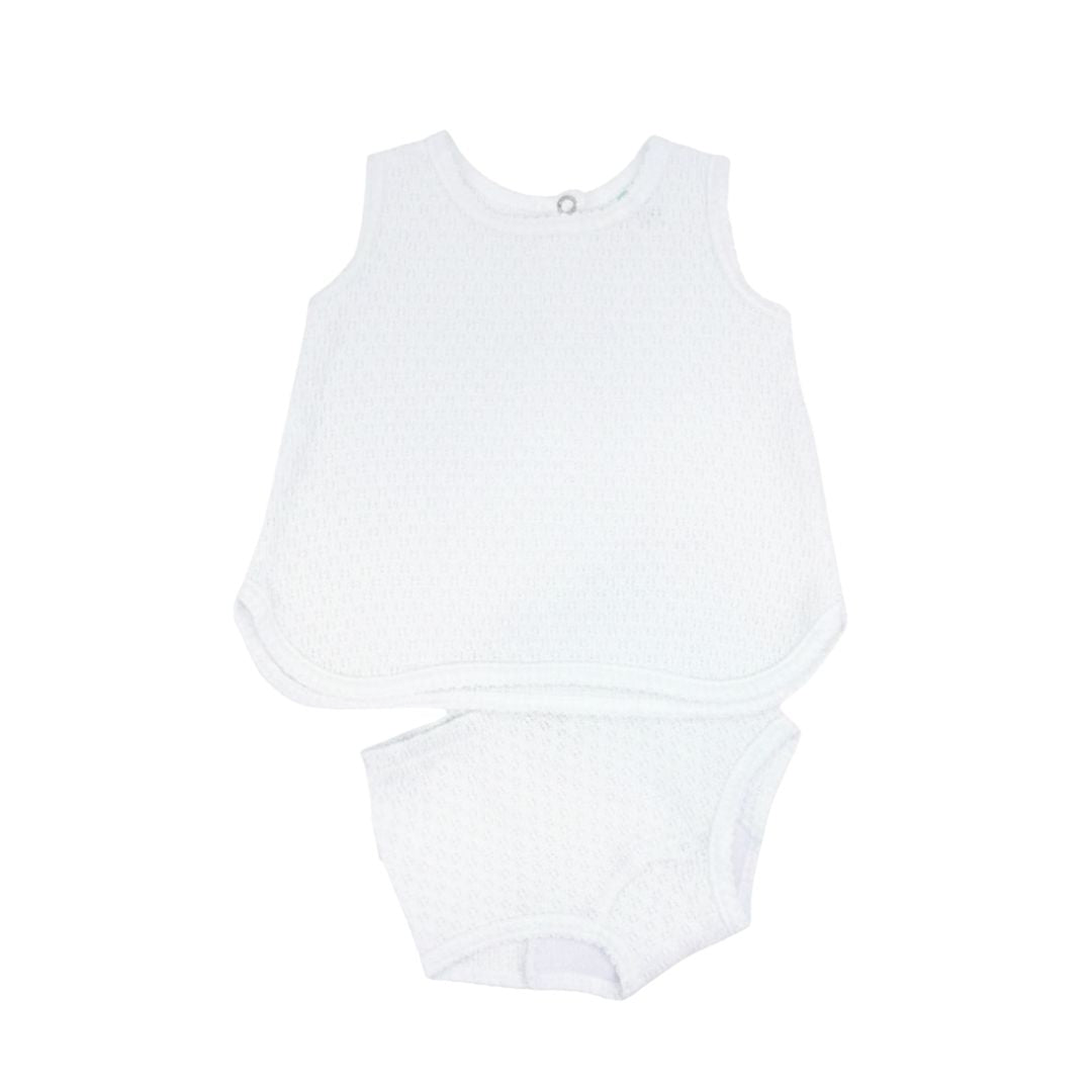 Boy Knit Diaper Set
