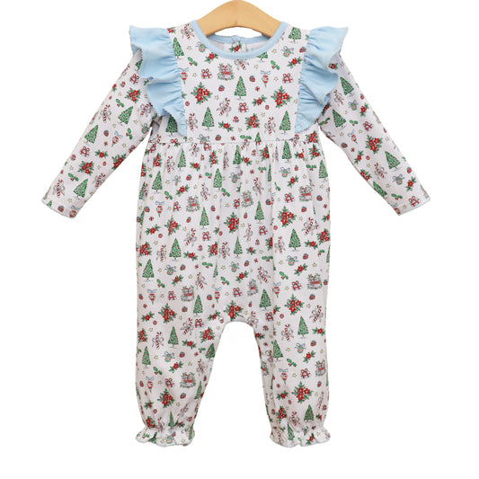 Christmas Tidings Frances Romper - PREORDER