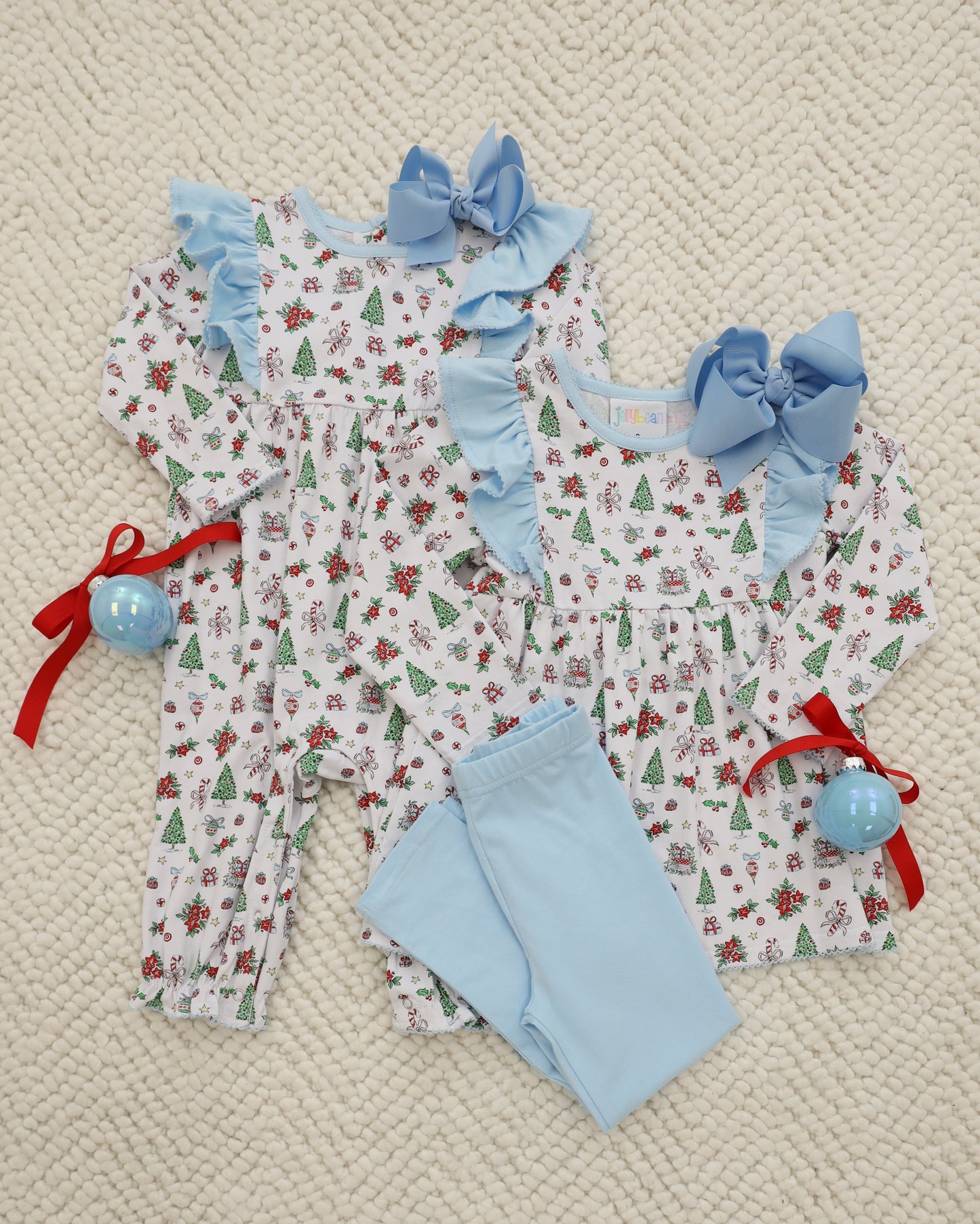 Christmas Tidings Frances Romper - PREORDER