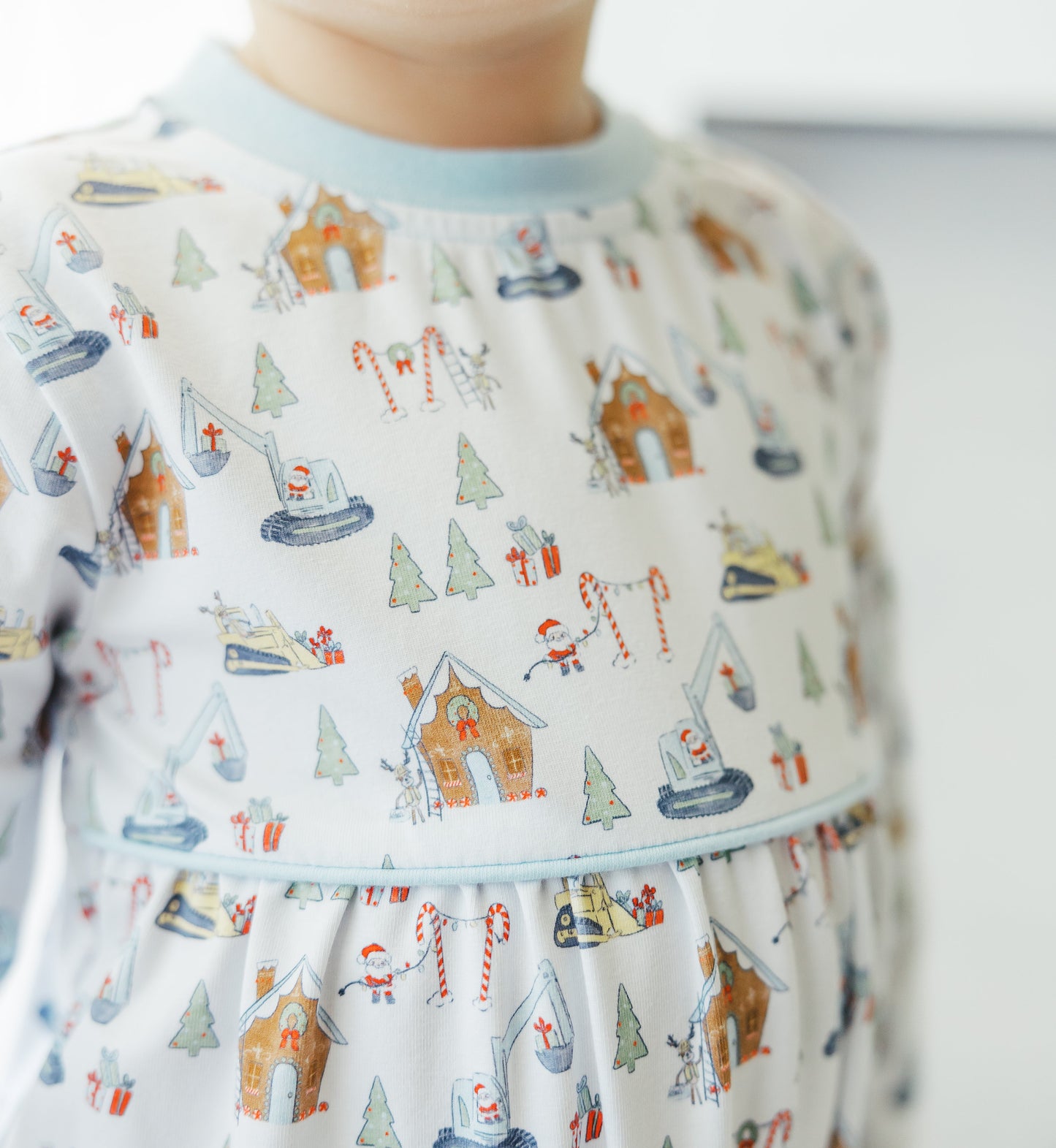 Constructing Christmas Patrick Romper - PREORDER