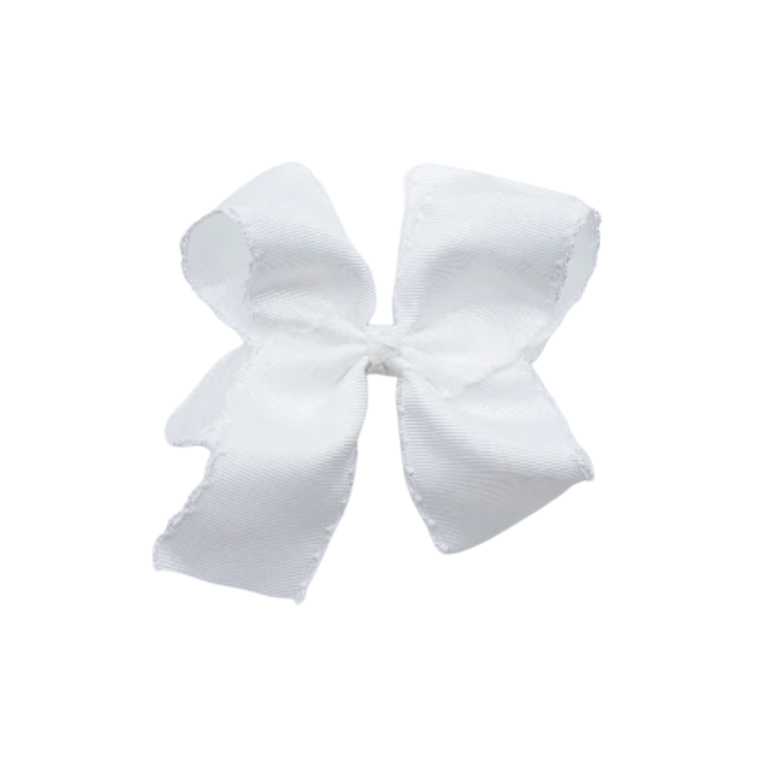 Custom Grosgrain Moonstitch Hair Bow