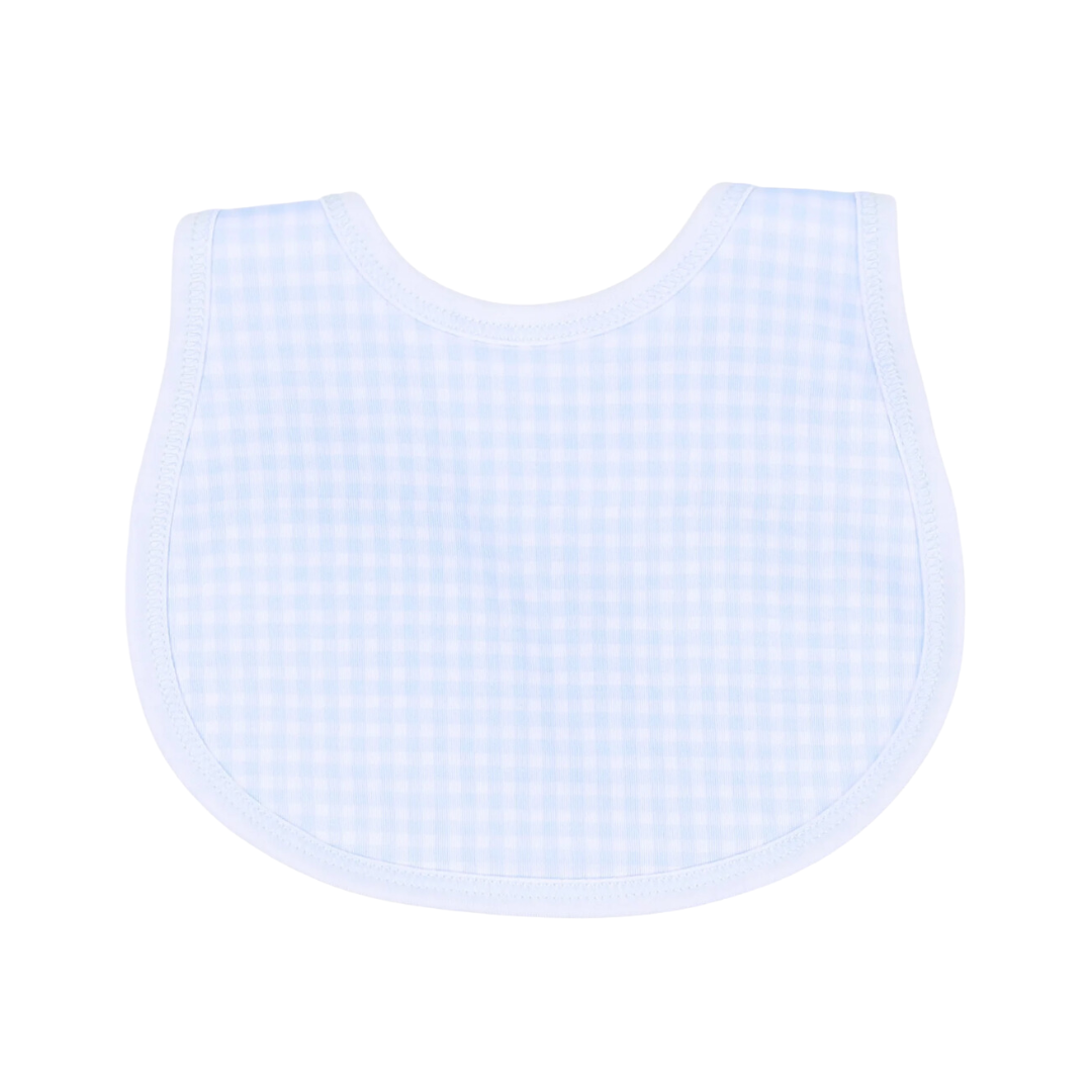Emma and Aedan Blue Bib