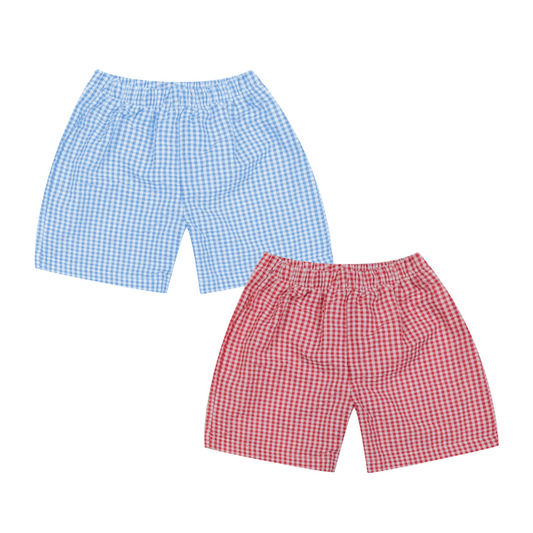 Gingham Shorts