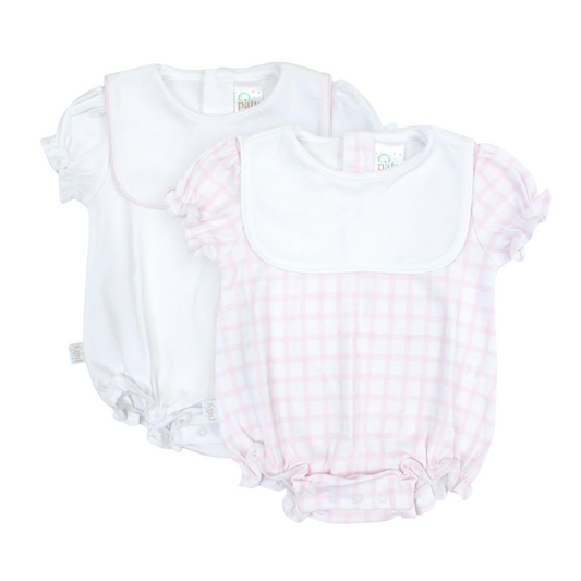 Girl Pima Bib Bubble