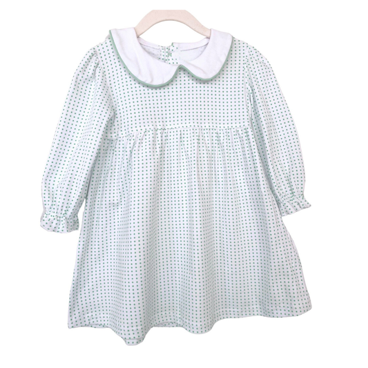 Green Dottie Dress