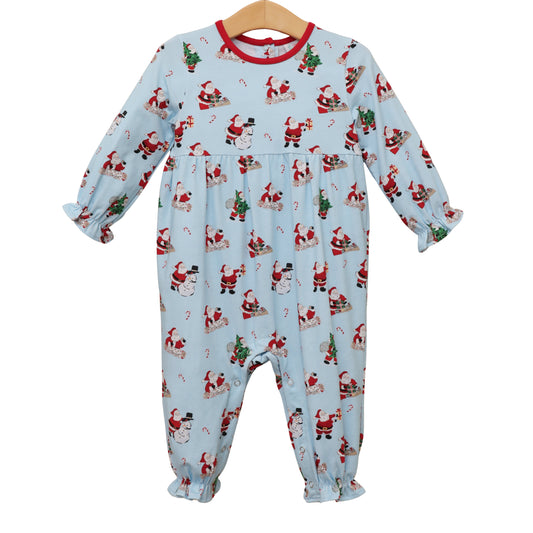 Here Comes Santa Claus Sadie Romper - PREORDER