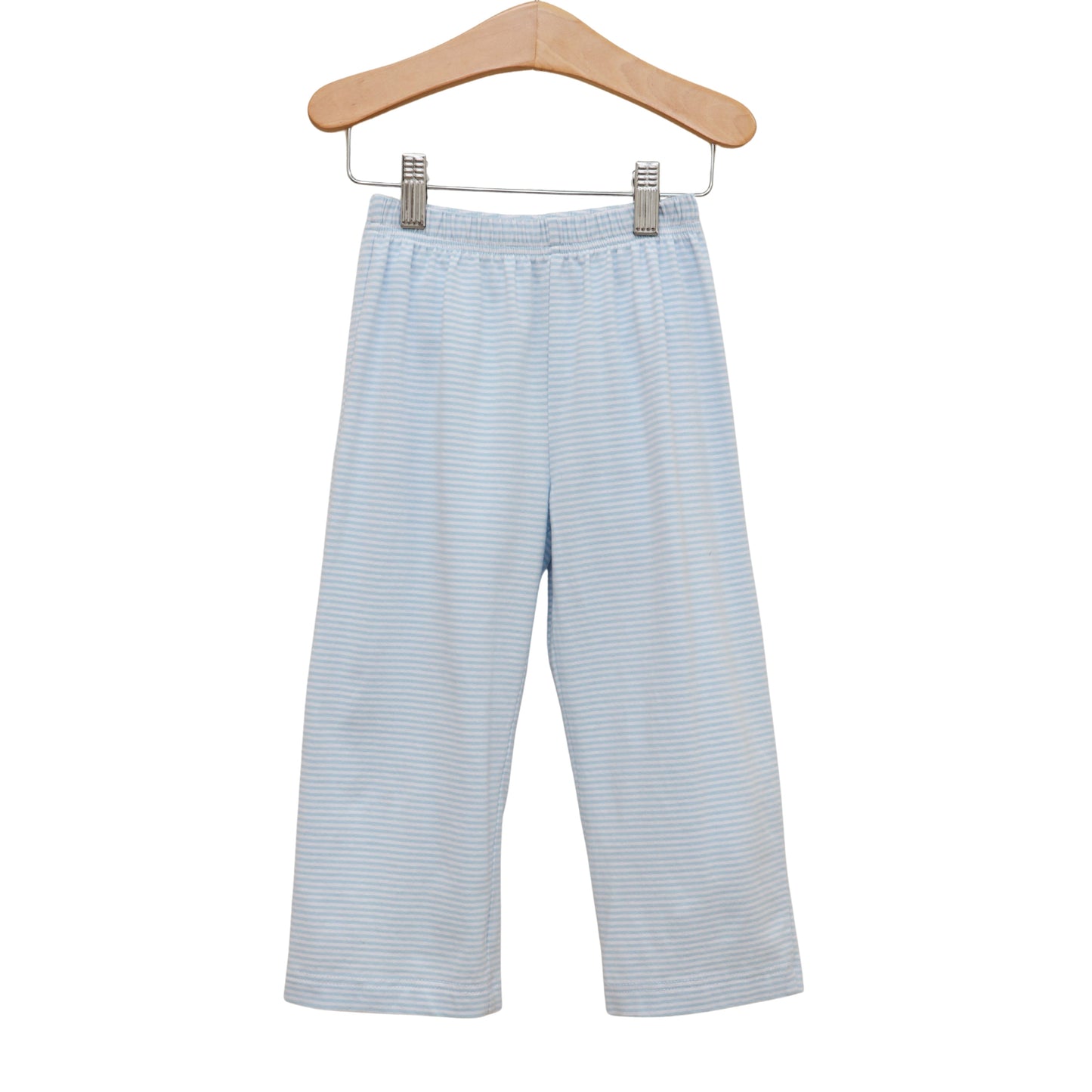 Knit Pants- Light Blue Stripe - PREORDER