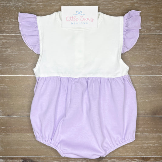 Lavender Flutter Sleeve Bubble