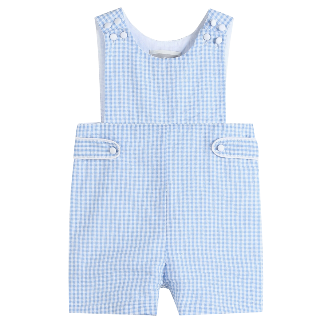 Light Blue Gingham Jon Jon