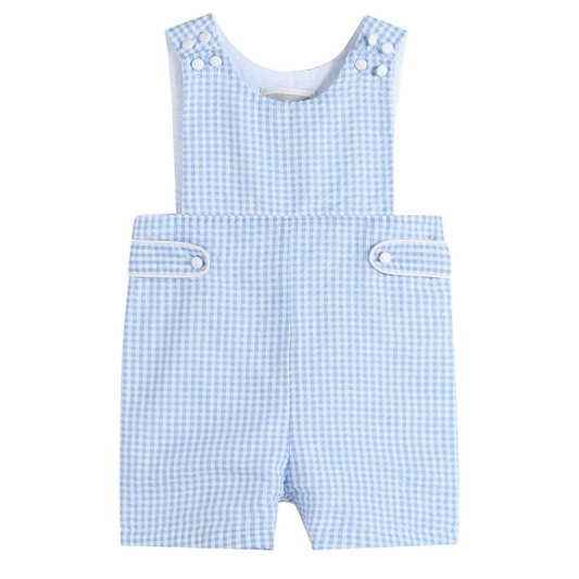 Light Blue Gingham Jon Jon