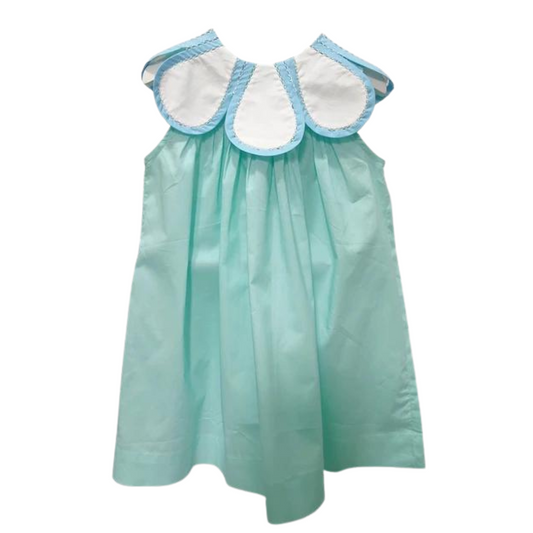 Mint Tulip Collar Dress