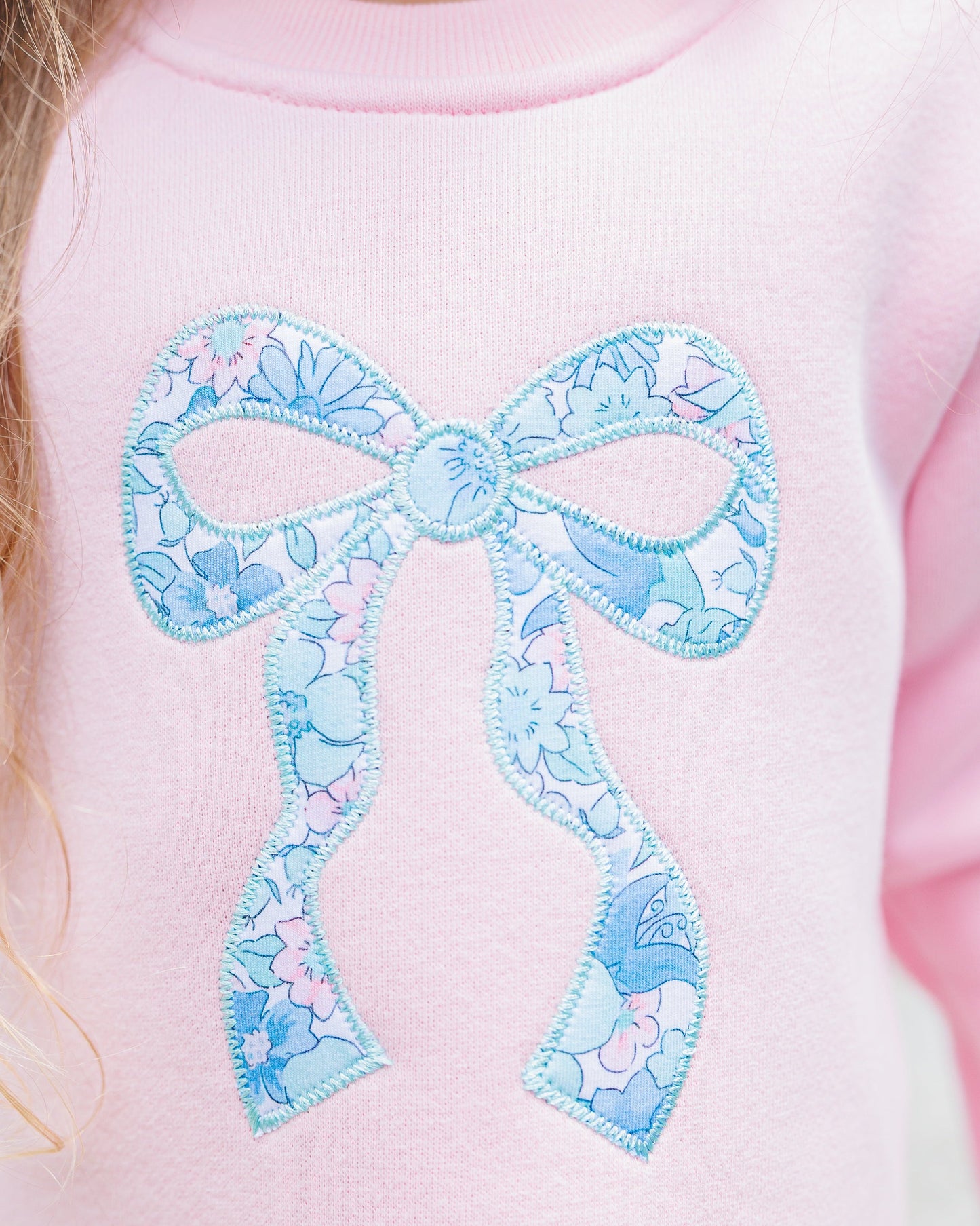 Painted Petals Ruffle Sweatshirt Set - PREORDER