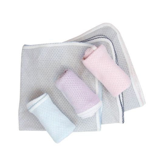 Paty Knit Solid Color Swaddle Blanket