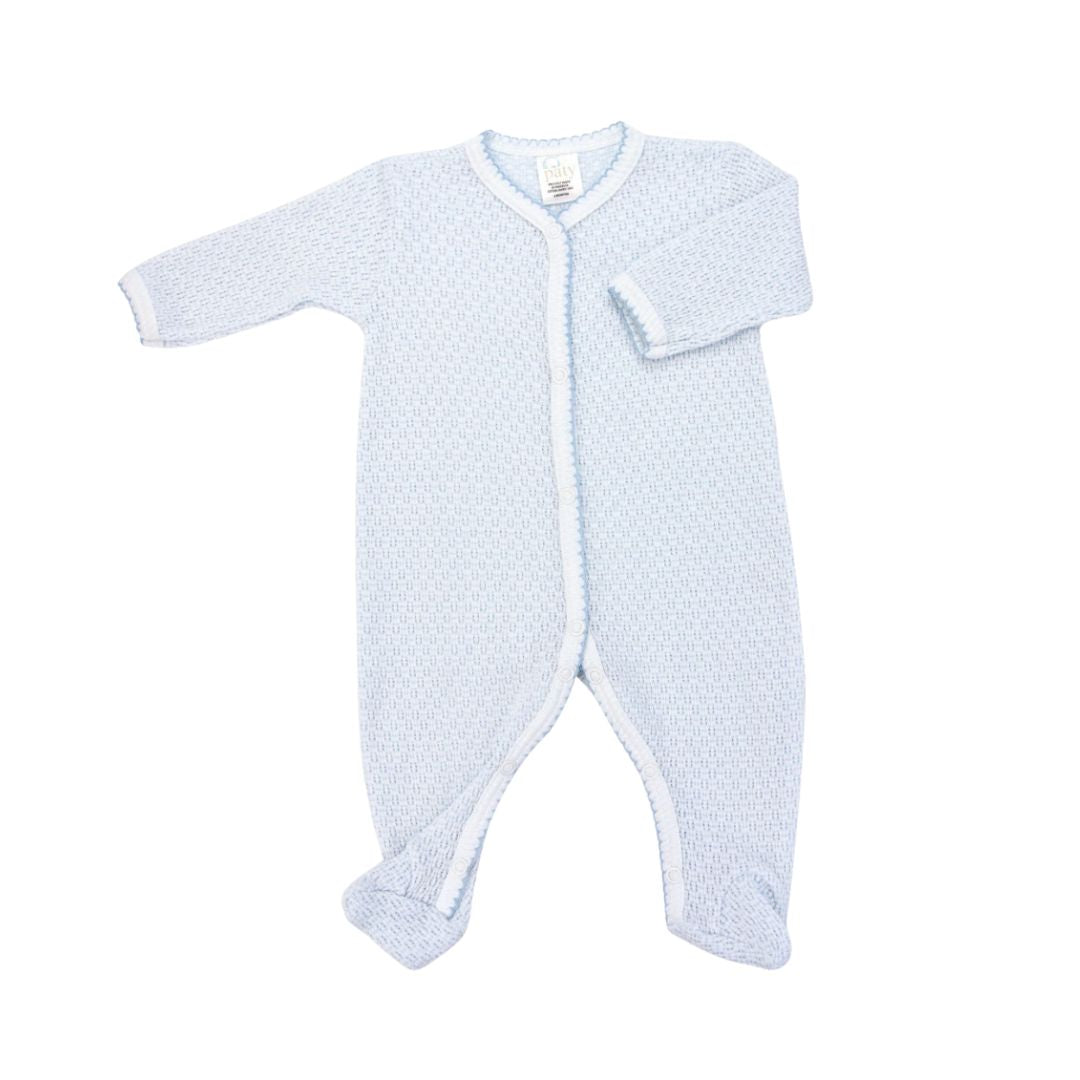 Knit Solid Color Footie