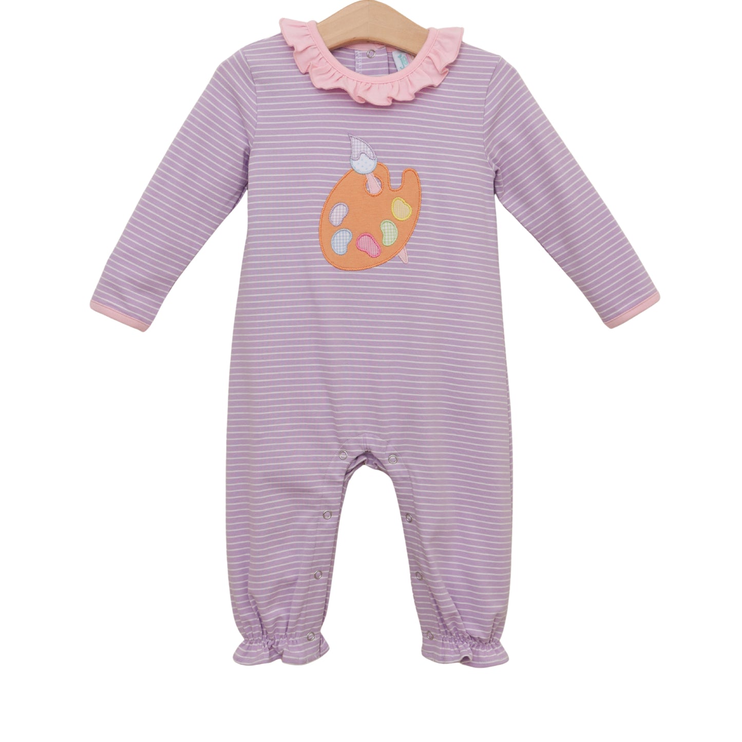 Pretty Painter Ruffle Romper - PREORDER