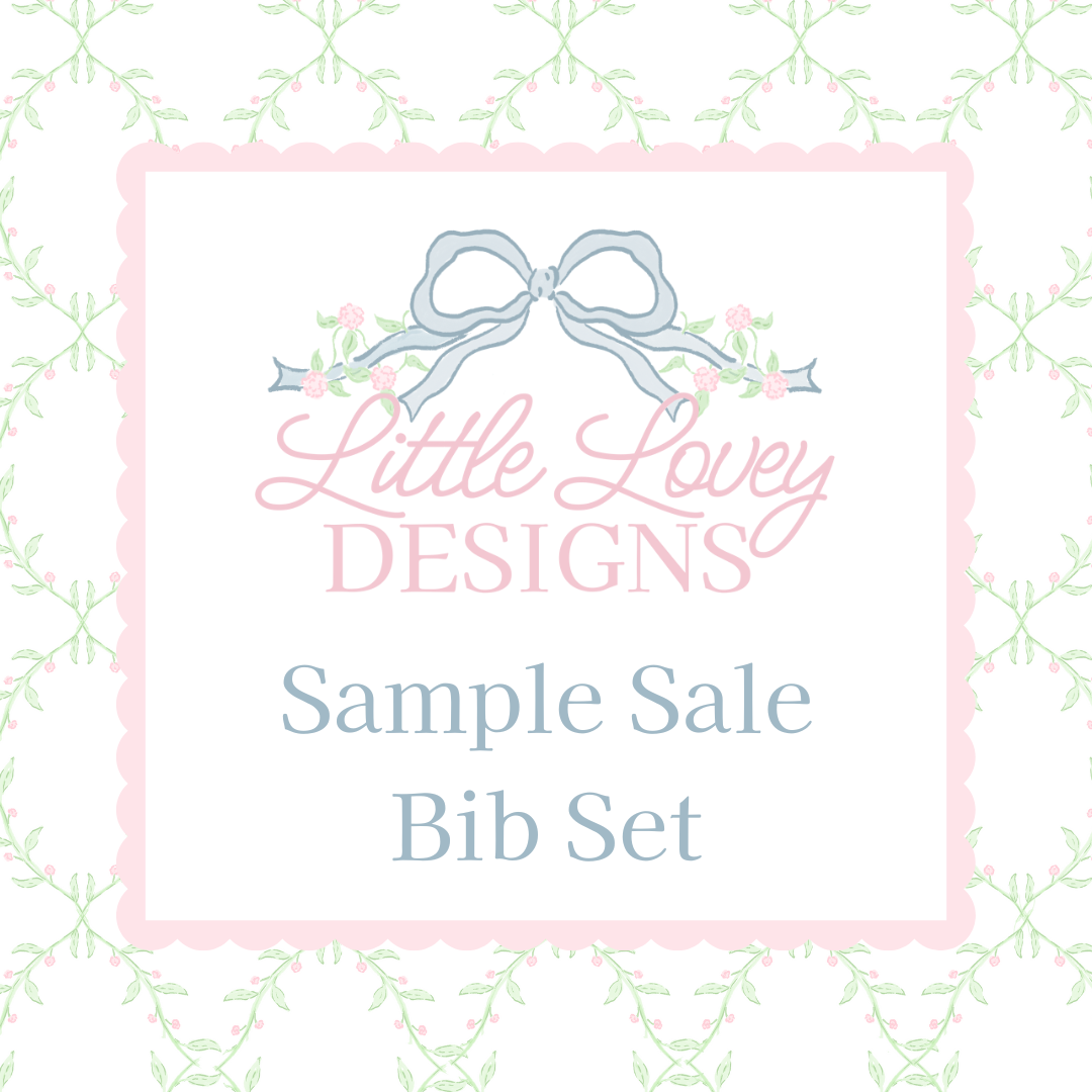 Sample Sale Bib Set
