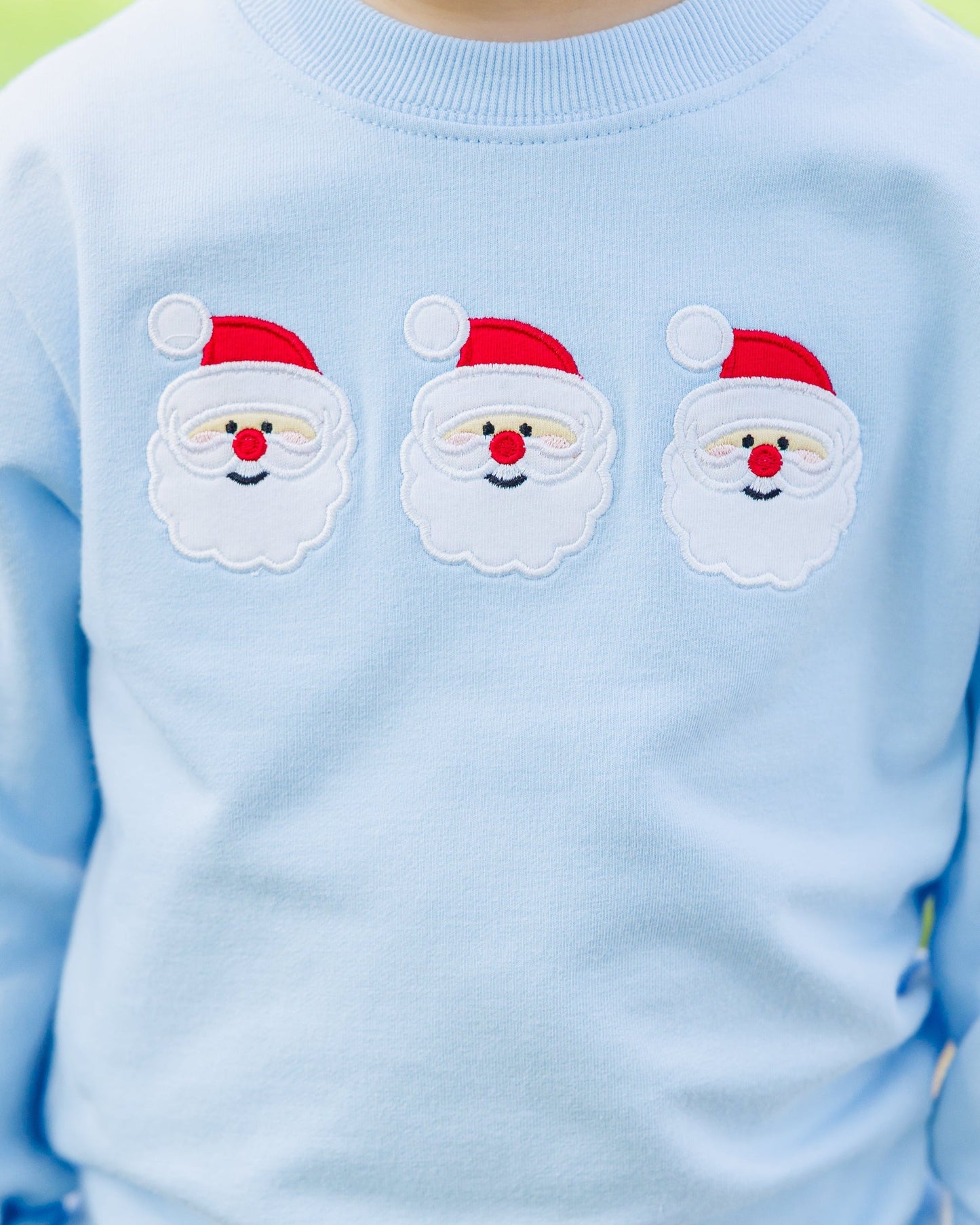 Santa Pullover - Blue - PREORDER