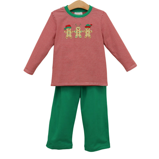 Santa's Sweet Helpers Pants Set - PREORDER