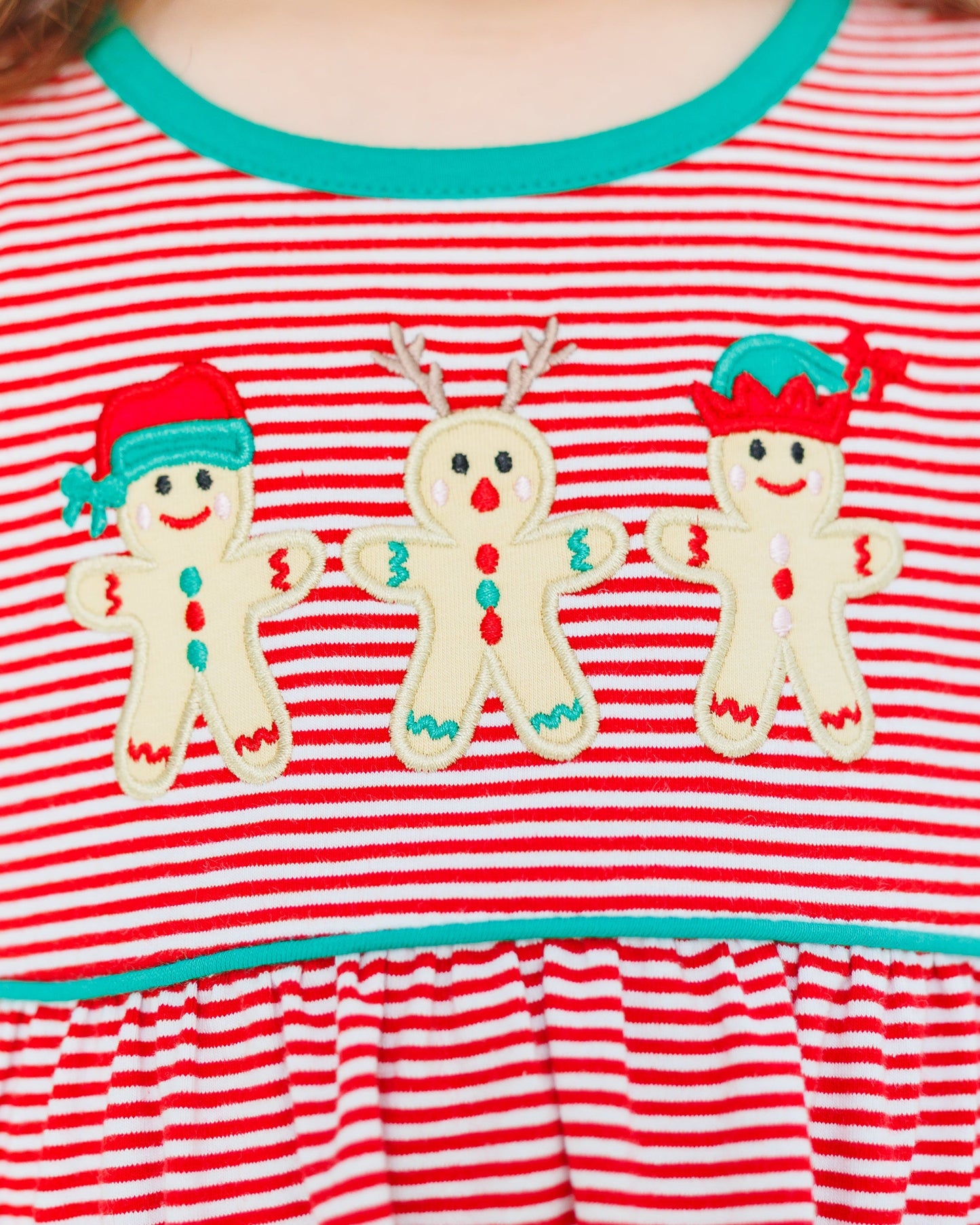 Santa's Sweet Helpers Ruffle Pocket Dress - PREORDER