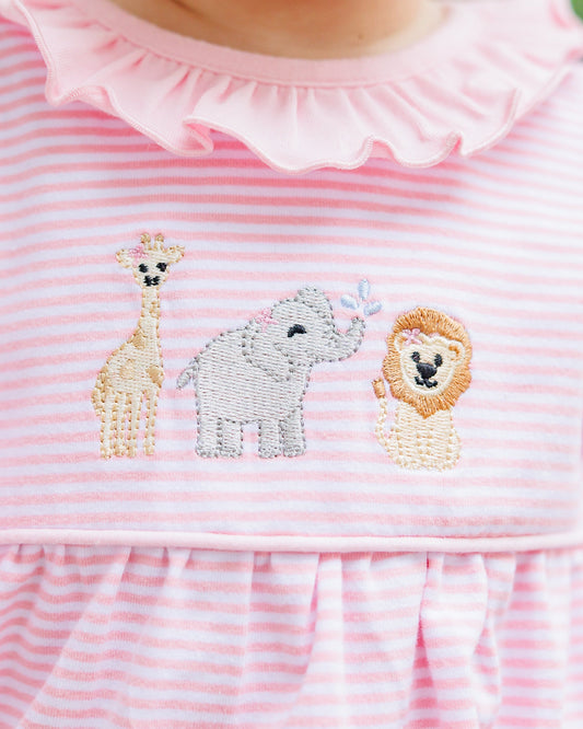 Zoo Crew Ruffle Romper - PREORDER
