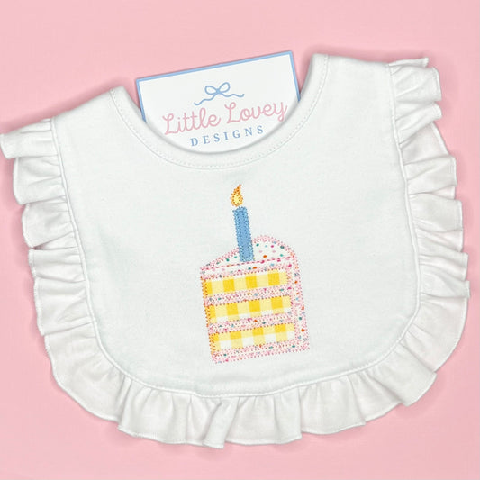 Applique Cake Bib